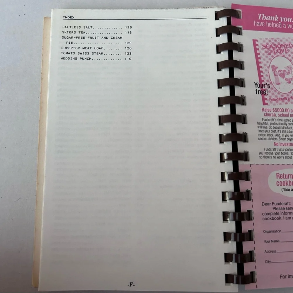 40 Years And Still Cookin Trinity Lutheran Burlington KS Vintage Cookbook 1978